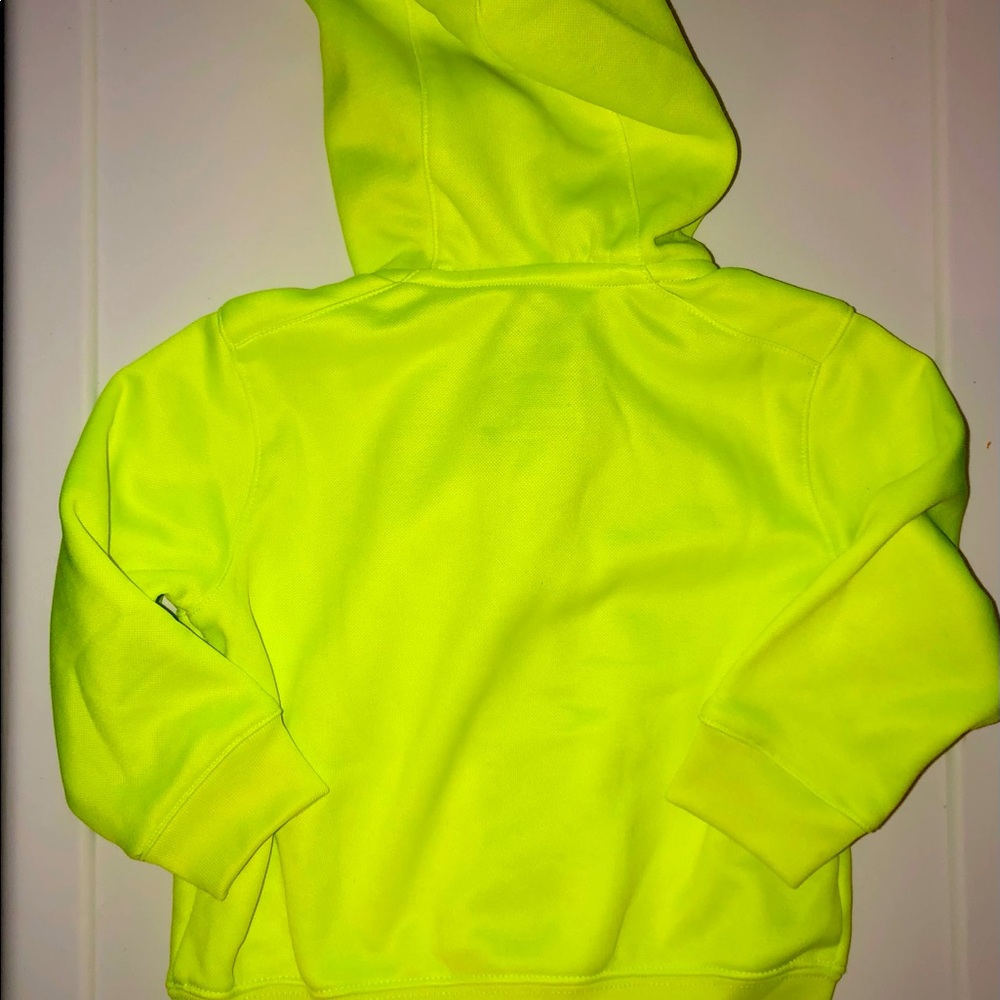 Nike Neon Zip Cardigan Toddler Hoodie 18M - Picture 10 of 11